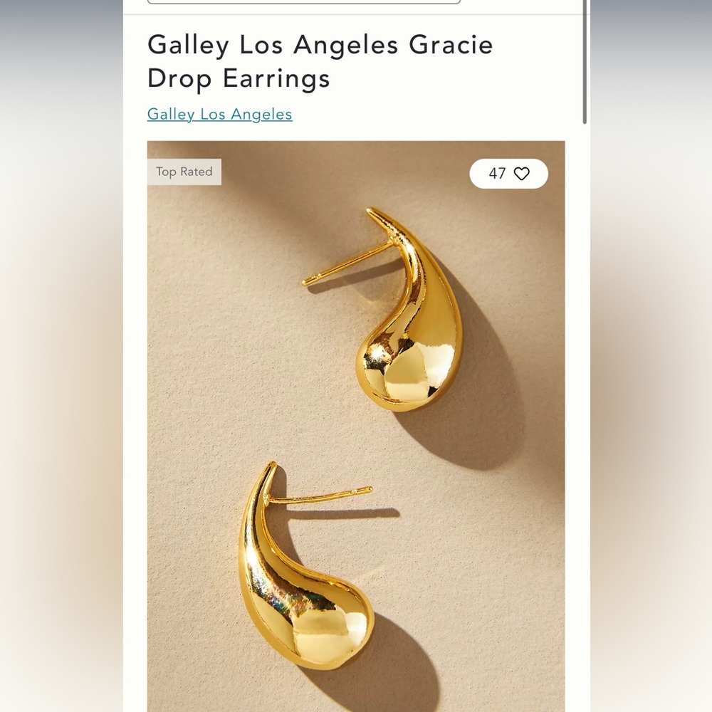 Galley Los Angeles Gracie Drop Earrings